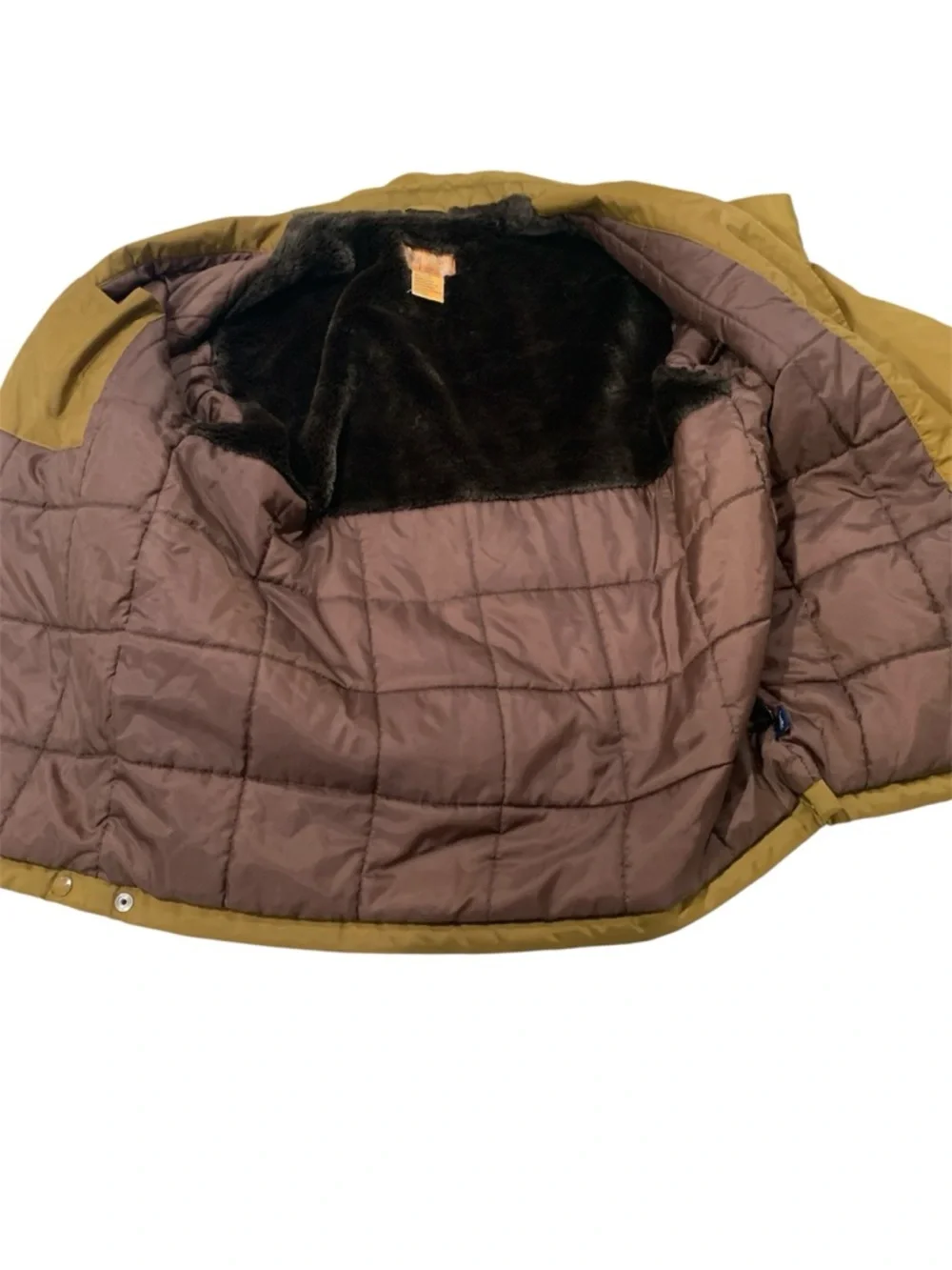 Stüssy Vintage Faux Fur Lined Thermolite Size Large Men’s‎ Jacket